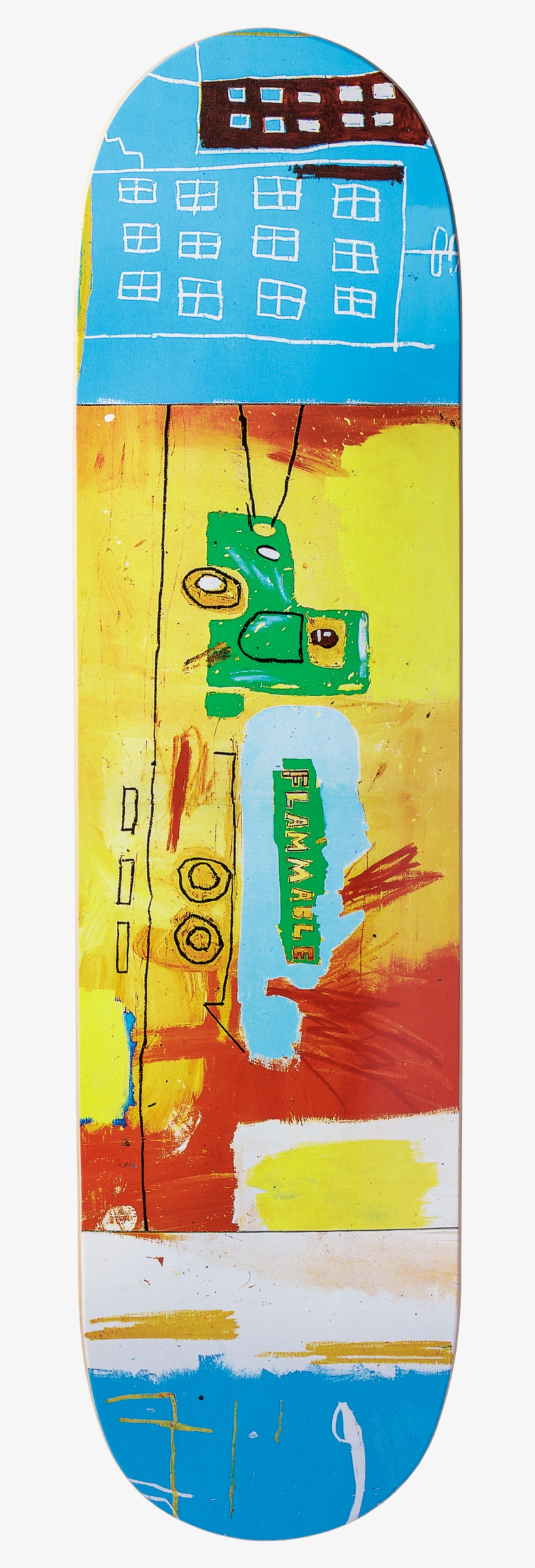 Jean-michel Basquiat Gastruck - Skateroom, transparent png download