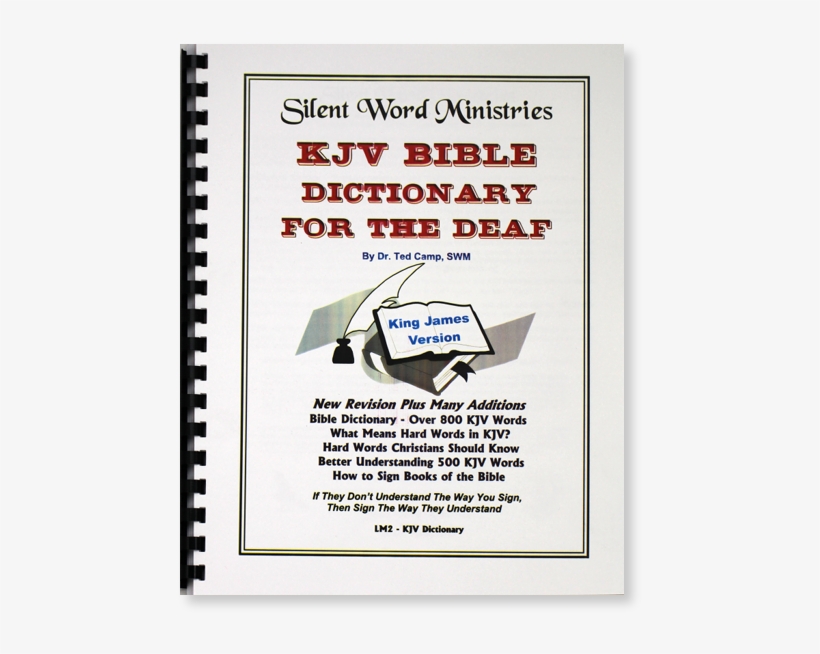 Kjv Bible Dictionary - Deaf Bible Dictionary, transparent png download