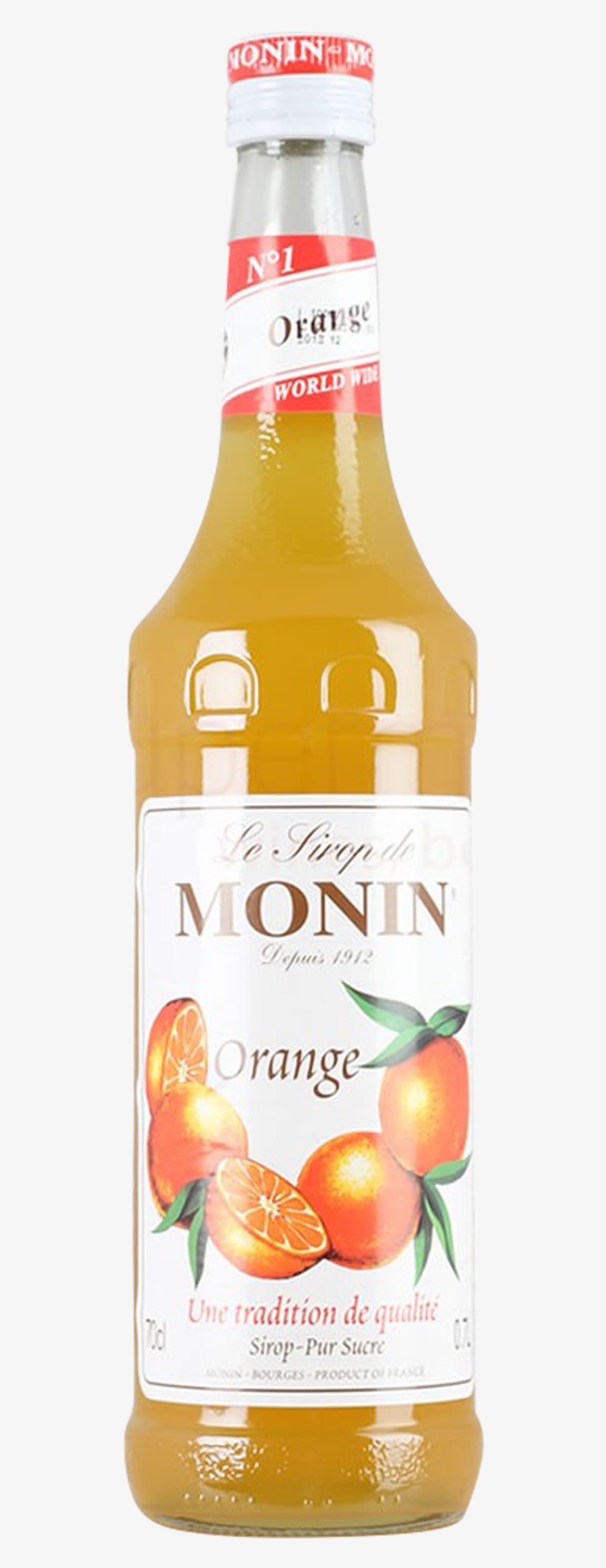 Monin Orange Syrup Syrups And Cordials, transparent png download