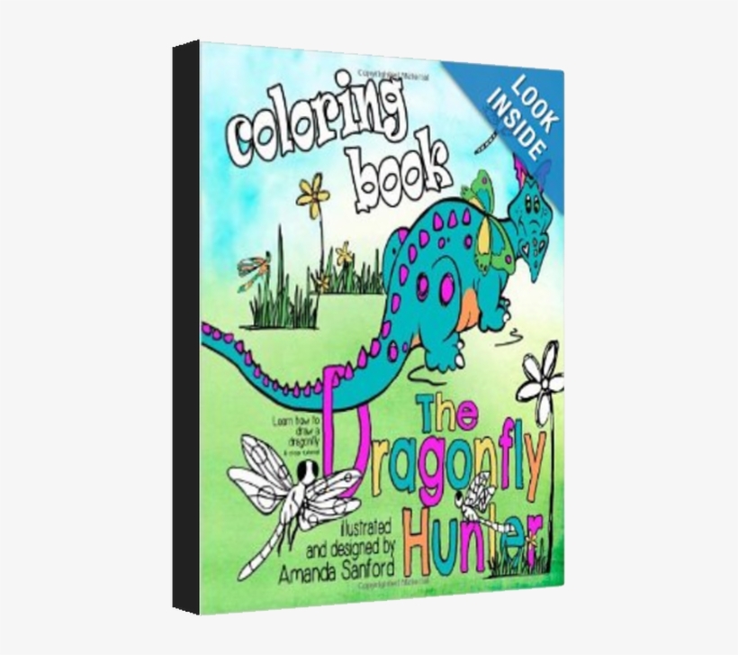 The Dragonfly Hunter - Dragonfly Hunter Coloring Book [book], transparent png download