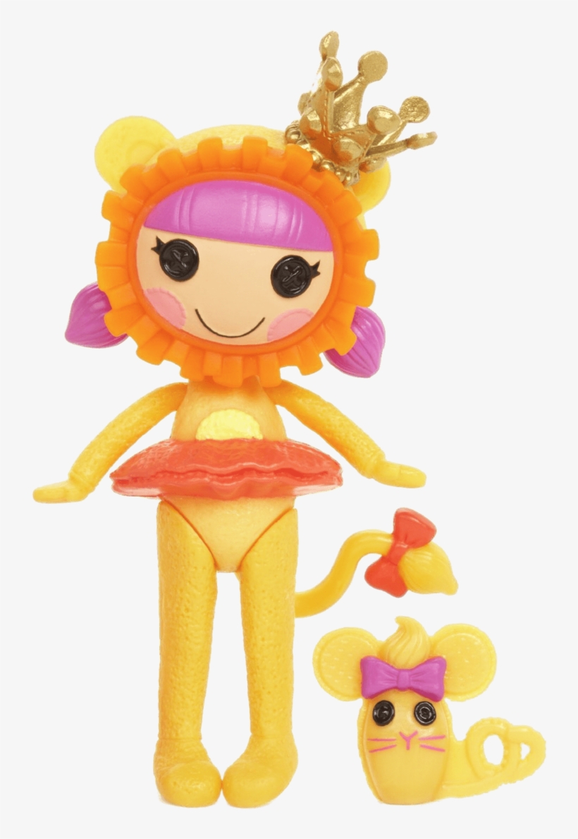 Lalaloopsy Kitty B Brave - Lalaloopsy Mini Wizard Of Oz, transparent png download