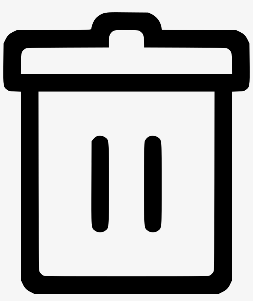 Trashcan Svg Png Icon Free Download - Scalable Vector Graphics, transparent png download
