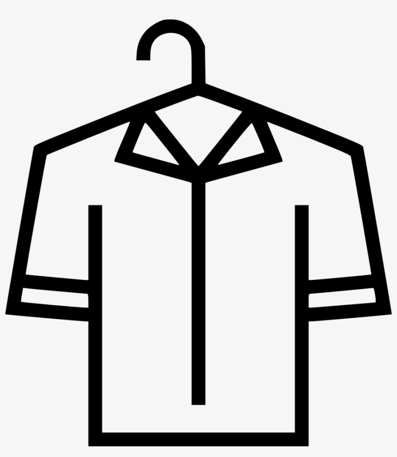 Png File - Garment On Hanger Icon, transparent png download