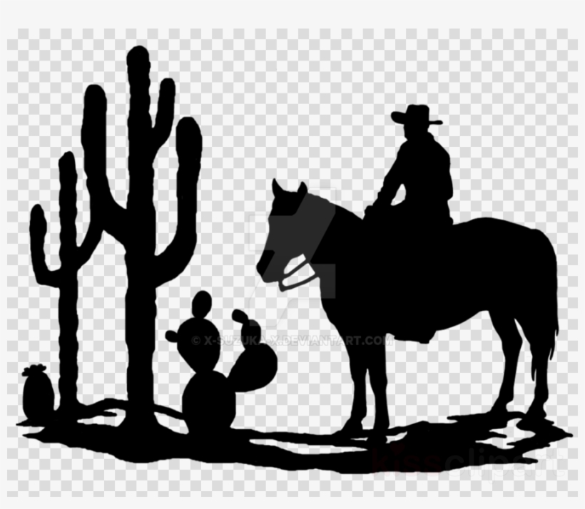 Western Silhouette, transparent png download