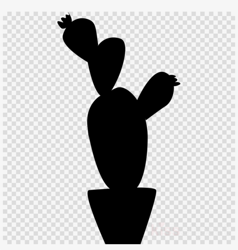 Cactus Silhouette Png Clipart Cactus Clip Art - Baby Boss, transparent png download