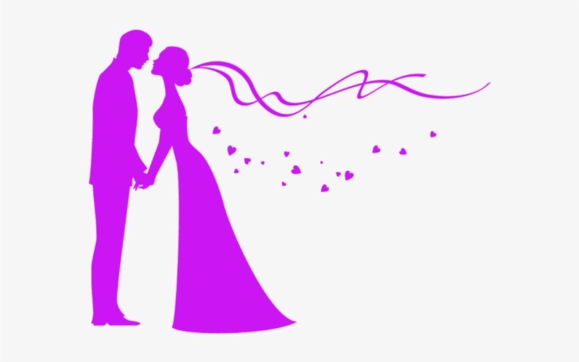 Wedding Silhouette Images Of Love, transparent png download