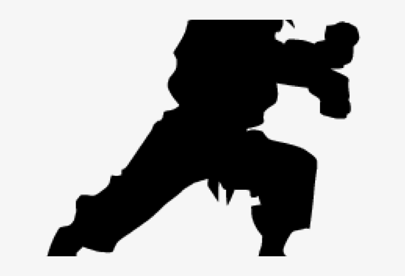 Street Fighter Clipart Silhouette - Street Fighter Ken Silhouette, transparent png download