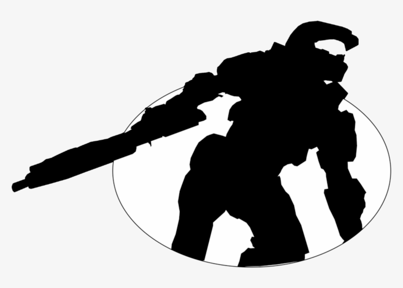 Halo Silhouette By Floppynovice, transparent png download