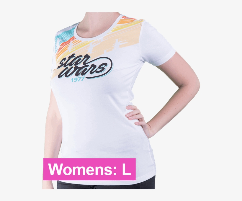 X Wings Miami Stripes Women's T Shirt - Zing Pop Culture Australia, transparent png download
