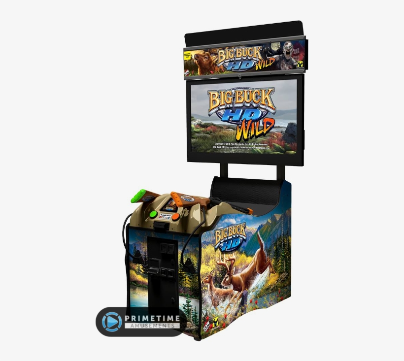 Big Buck Hd Wild Panorama Arcade Game - Hunting Arcade Game, transparent png download