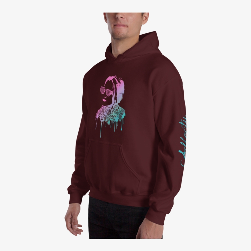 Silhouette Sweatshirt - Sweatshirt, transparent png download