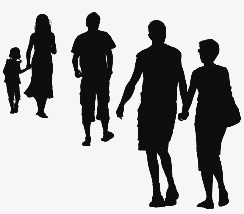 Silhouettes Dibujos Y Moldes - Key To Recovery: The Family, transparent png download