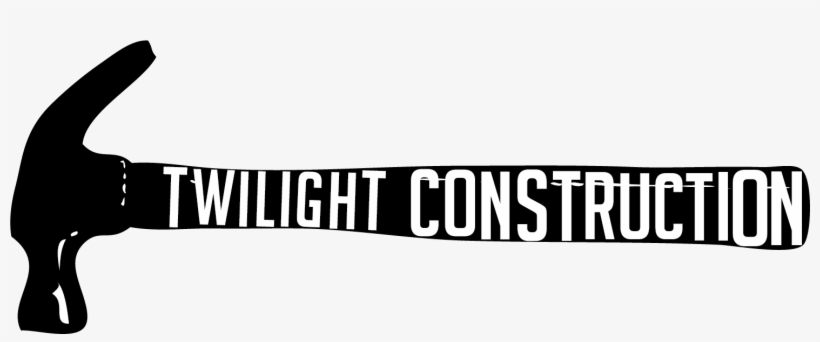 Elegant, Playful, Construction Logo Design For Twilight - Black-and-white, transparent png download