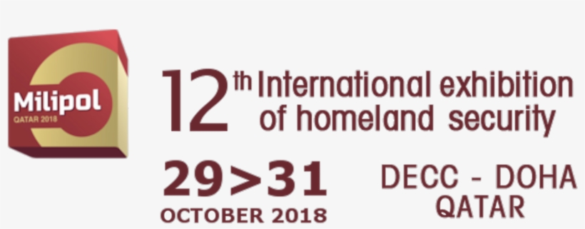Coppernic Will Be At The 12th International Exhibition - Milipol Qatar 2018 Logo, transparent png download