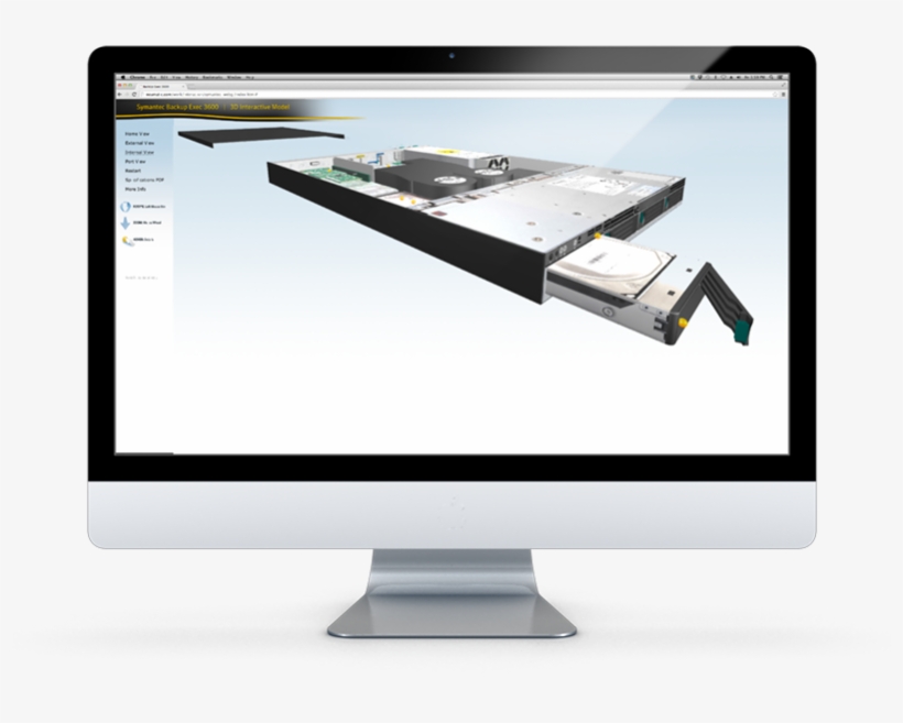 Symantec Backup Exec 3600 Webgl Microsite, transparent png download