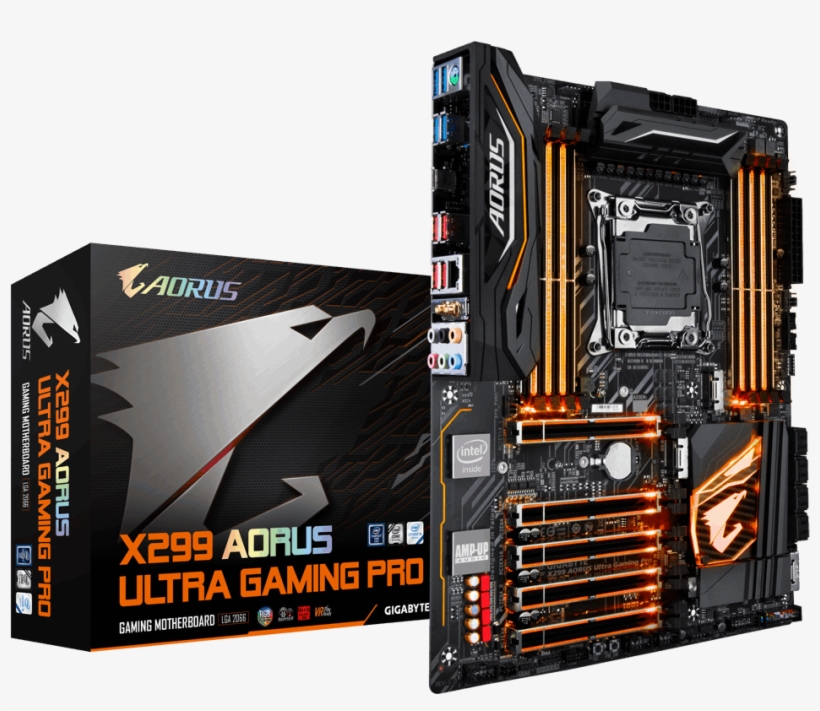 X299 Aorus Ultra Gaming Pro - X299 Aorus Gaming 9, transparent png download