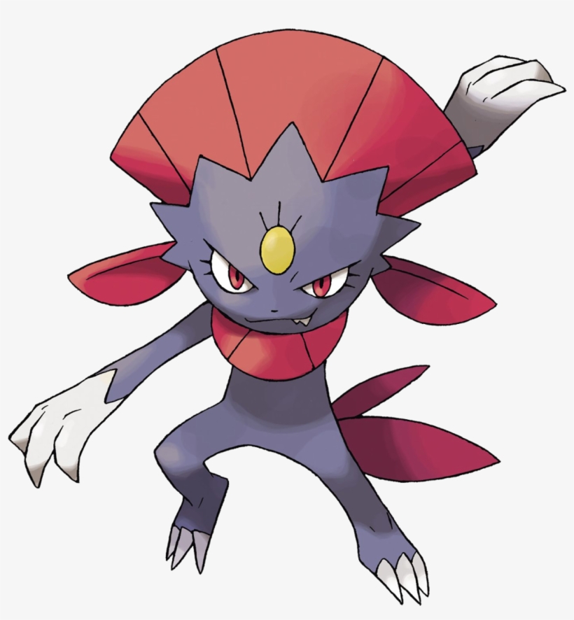 Weavile - Weavile Pokemon, transparent png download