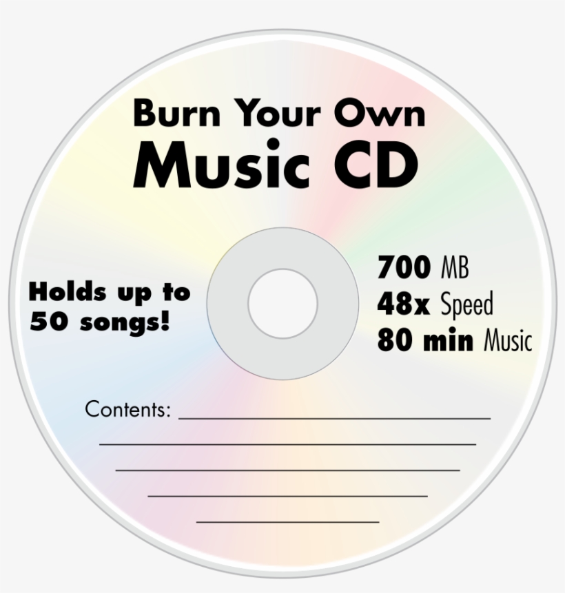 Music Cd, Cd-rom, Cd, Compact Disc, Blank Cd - Cd Music, transparent png download