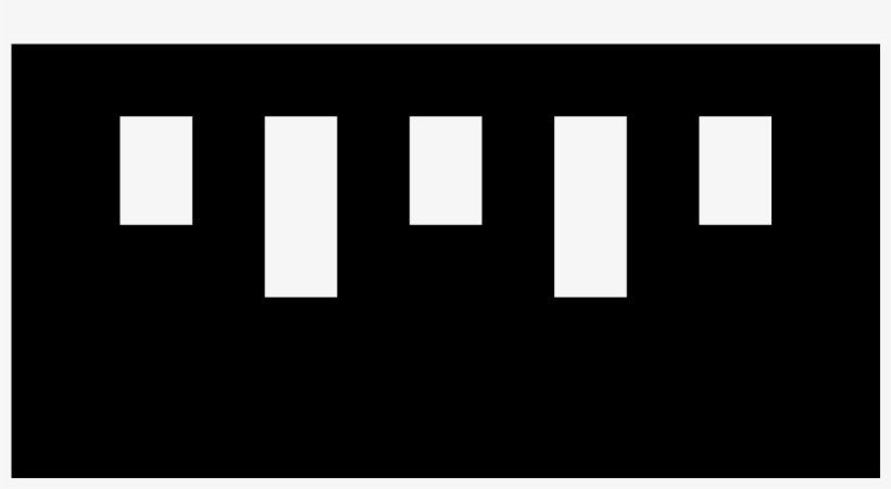 The Ruler Icon Is A Rectangular Shape Icon With Lines - Colorfulness, transparent png download