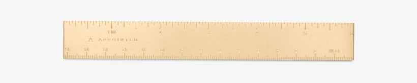 Brass Ruler - Brass Accessories - Appointed - Bracelet, transparent png download