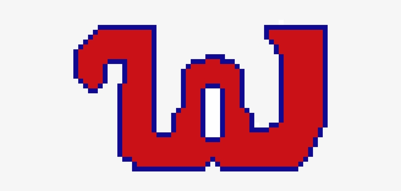 Washington Nationals - Pixel Art, transparent png download