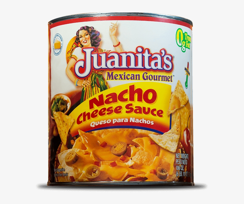 106 Oz - - Juanita's Foods Nacho Cheese Sauce - 15 Oz Can, transparent png download