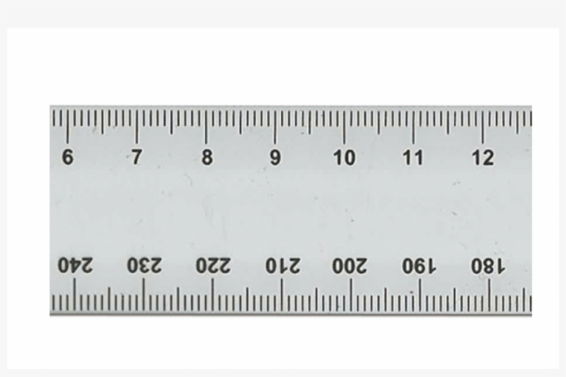 Micador Ruler Plastic School 30cm Clear - The School Locker Campus Store - St, transparent png download