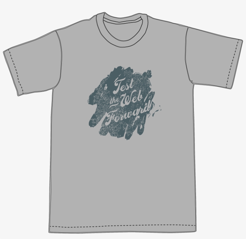 Test The Web Forward Svg Free Library - Active Shirt, transparent png download