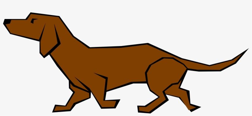 Dog Png - Drawings With Only Straight Lines, transparent png download