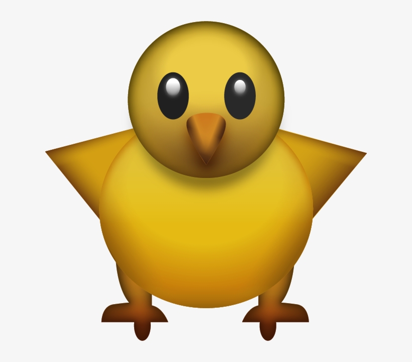 Download Ai File - Chick Emoji, transparent png download