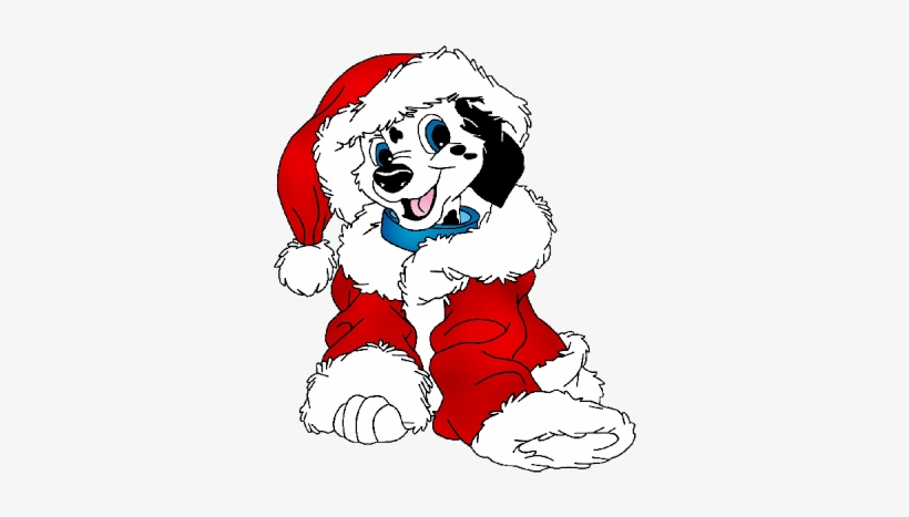 Christmas Clip Art Images 101dalmations Clip Art - Dalmatians Christmas, transparent png download