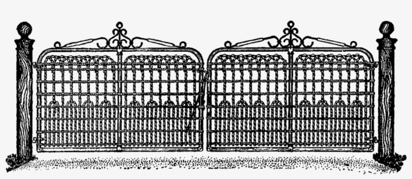 Fancy Gate Png Image - Fancy Gate Png, transparent png download