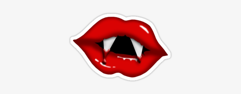Red Vampire Lips - Business Analyst, transparent png download