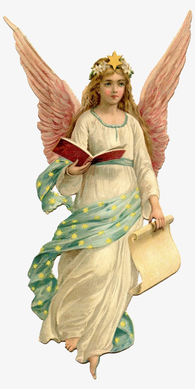 Christmas Angel Picture Mart - Angel Png, transparent png download
