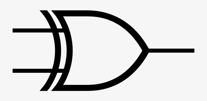 File - Xor Ansi - Svg - Xor Gate Png, transparent png download