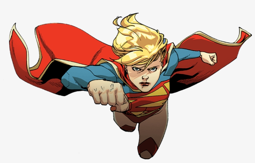 Action Supergirl Transparent Image - Supergirl Png, transparent png download