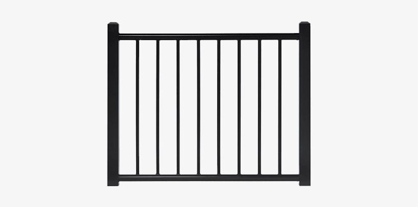 Adjustable Aluminum Gate By Deckorators - Fence, transparent png download