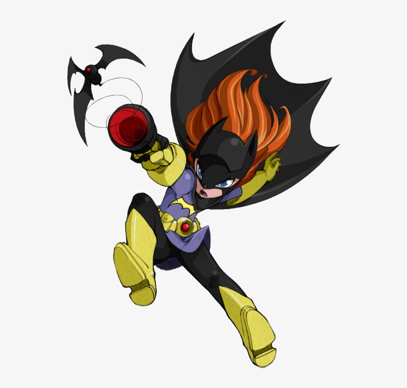 Batgirl Clipart Comic Book - Png Batgirl, transparent png download