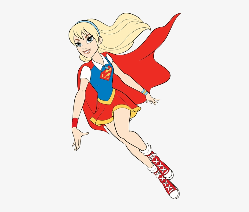 Image Transparent Library Supergirl Clipart Dc Super - Dc Superhero Girls Clipart, transparent png download