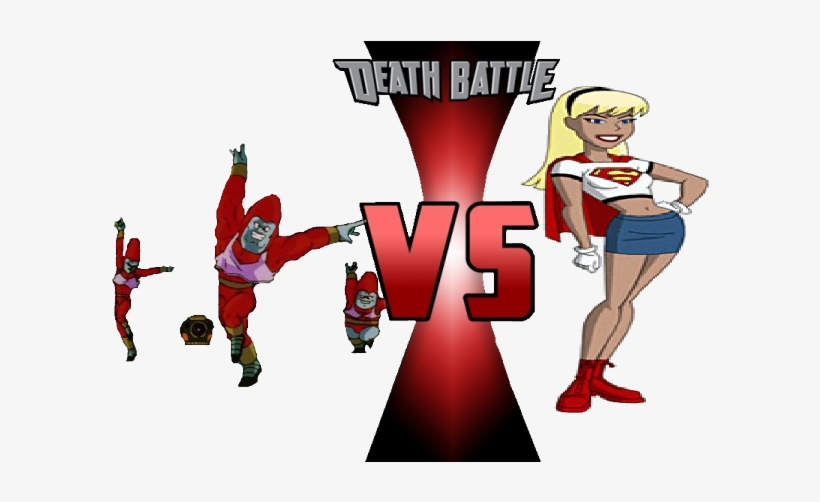 Para Para Brothers Vs Supergirl - Kos Mos Smash Bros Ultimate, transparent png download