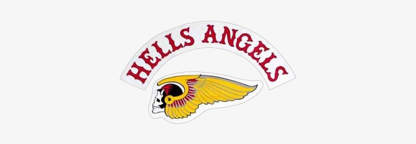 German Man's Puppy Protest Against The Hells Angels - Hells Angels Logo Germany, transparent png download