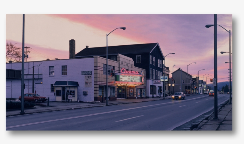 Cinema , 1988 Acrylic On Canvas 15 X 29 Inches, transparent png download