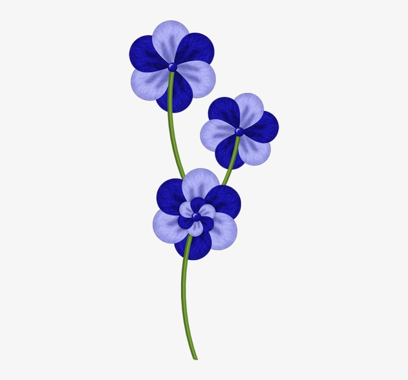 Purple Flower Clipart Tiny Flower - Flower, transparent png download