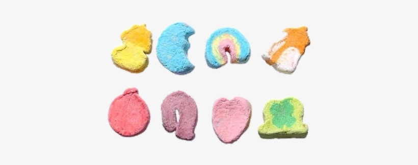 Cute Aesthetic Kawaii Transparent Png - Lucky Charms Marshmallows Symbol, transparent png download