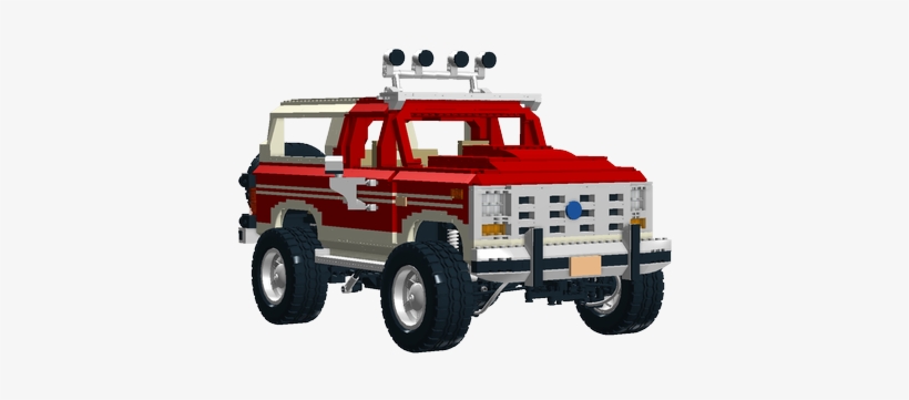 1985 Ford Bronco - Off-road Vehicle, transparent png download