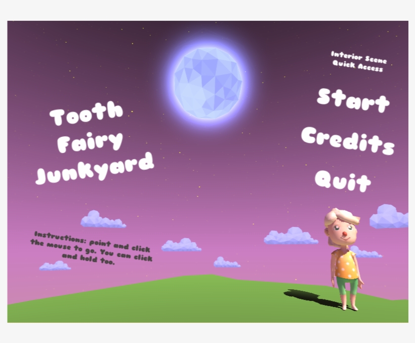 Title Screen Tooth Fairy Junkyard, transparent png download