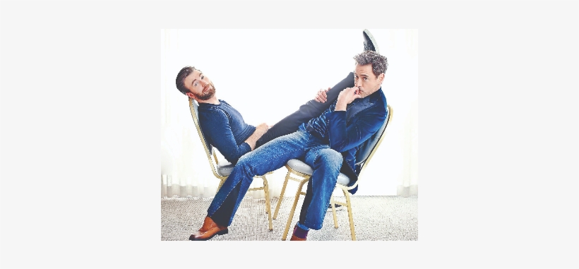 Robert Downey Jr Chris Evans People Magazine, transparent png download