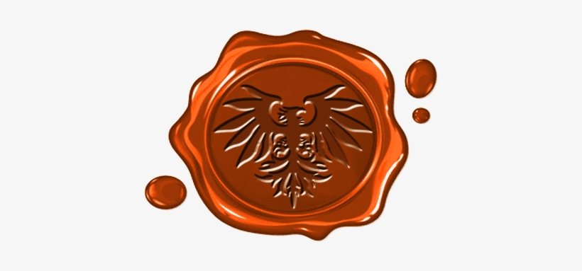 Citrine Eagle Wax Seal - Sealing Wax, transparent png download