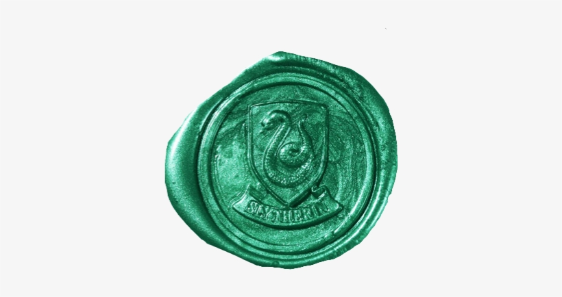 Slytherin Hogwarts Wax Sealfreetoedit - Slytherin Wax Seal, transparent png download