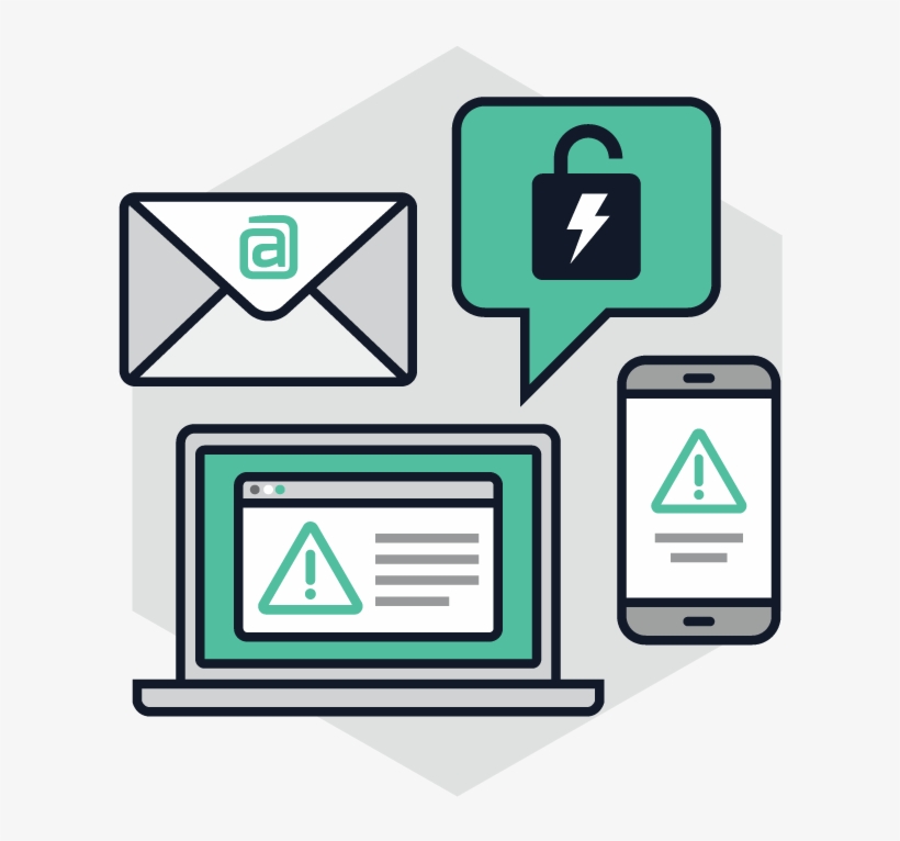 Credential Exposure Alerts - Symbol For Email, transparent png download